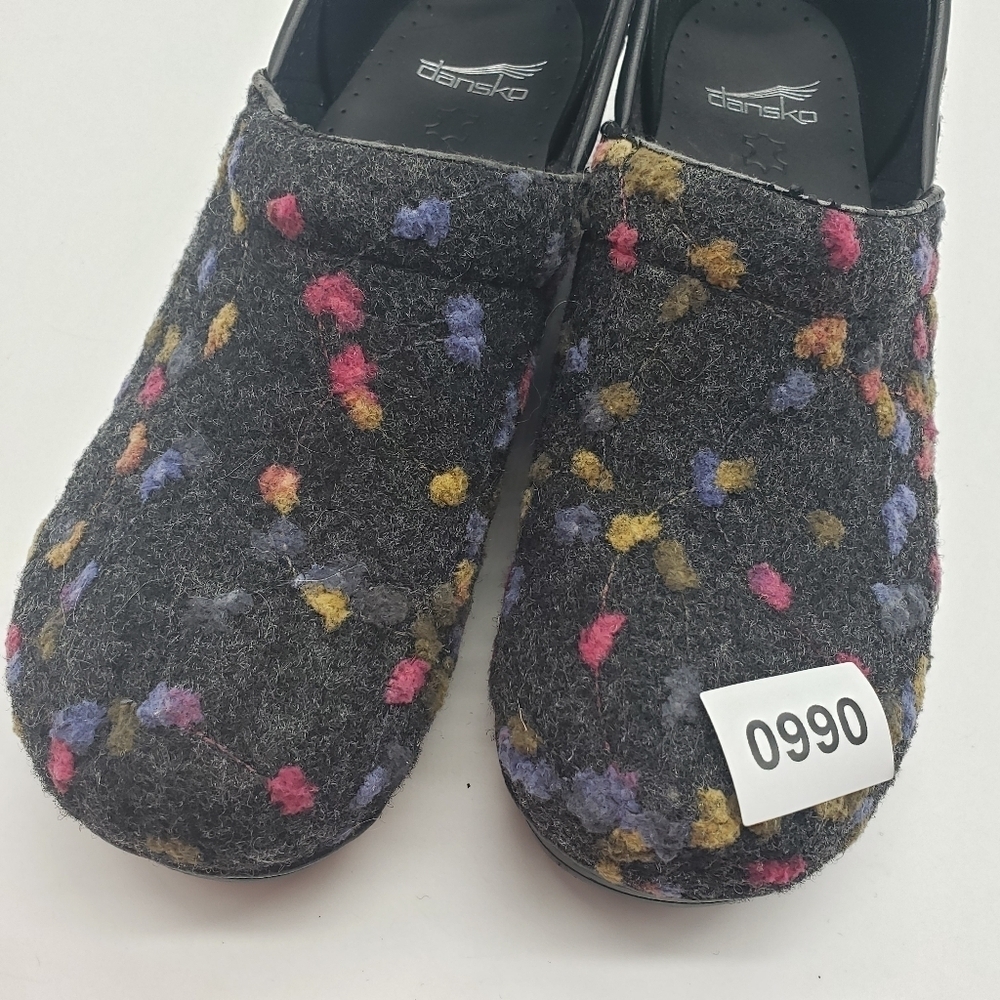 Dansko Multicolor Wool Clogs - Picture 11 of 11